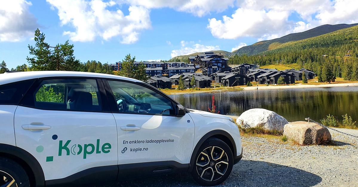 Enklere å lade elbilen på Norefjell Ski & Spa - Kople